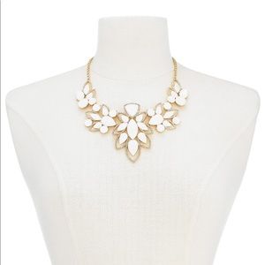 INC Crystal & Stone Statement Necklace, 16" + 3"
